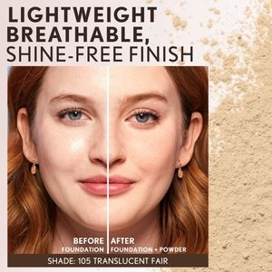 ⭐4/$15 CoverGirl Clean Invisible Loose Setting Powder Translucent Fair